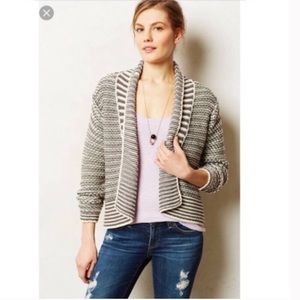 Anthropologie Sleeping on Snow Lakeshore Cardigan
